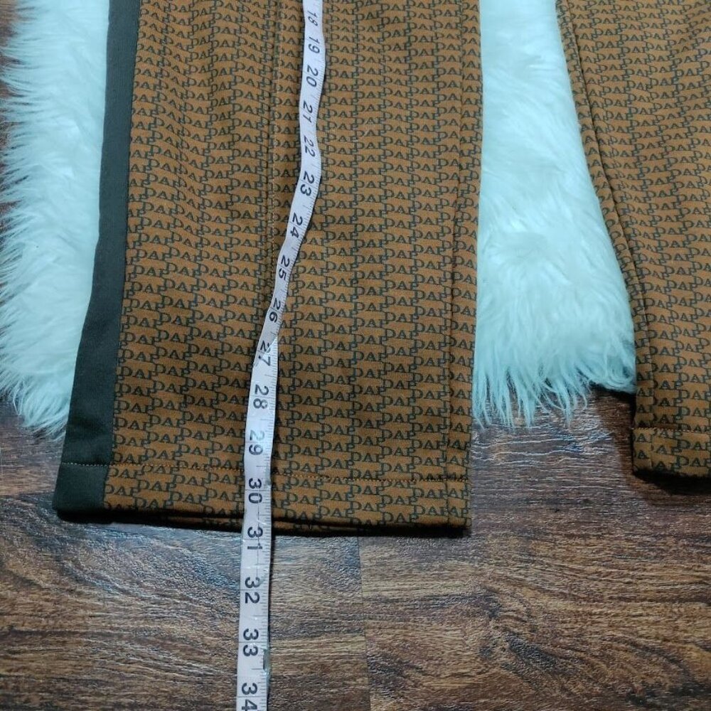 NWT Gap x Dapper Dan DAP GAP Unisex M/L Houndstooth Hoodie & Pant Set Brown/Gold - Picture 16 of 16